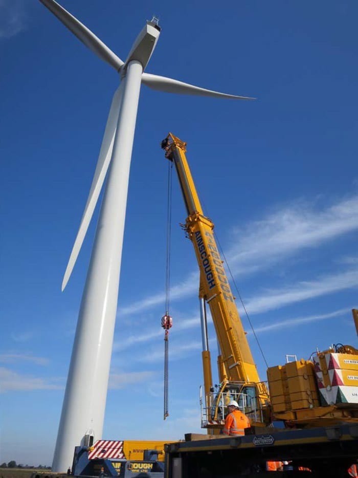 ainscough windcrane